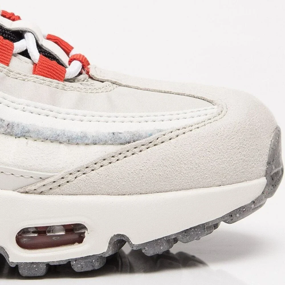 Nike Air Max 95 SE ( Light Bone/Habanero Red). Brand New. Mens Size: 9.5 - 12. - Picture 3 of 10